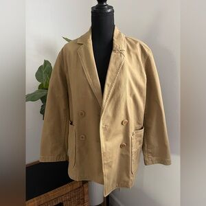 Madewell NWT Crossover Blazer (Re)generative Chino size Small